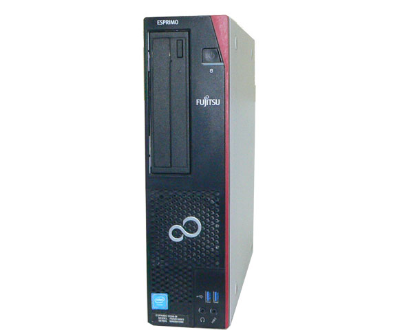 Windows10 Pro 64bit 富士通 ESPRIMO D556/M (FMVD16003) Celeron-G3900 2.8GHz メモリ 4GB SSD 256GB(新品) DVDマルチ DisplayPort DVI-D 中古パソコン デスクトップ 本体のみ