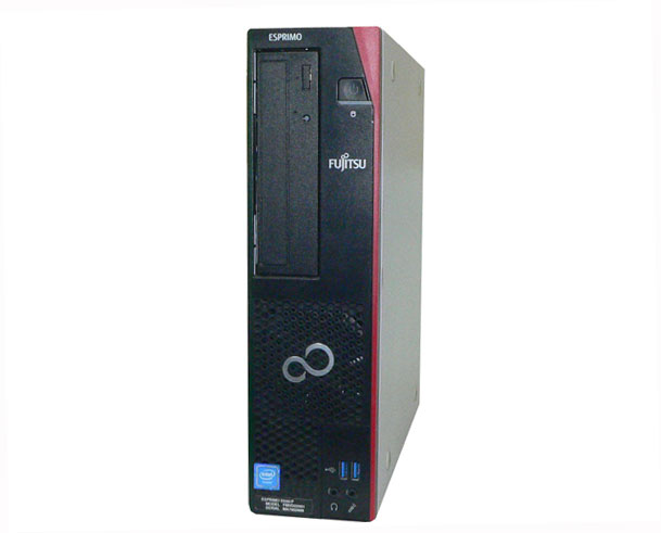 Windows10 Pro 64bit 富士通 ESPRIMO D556/P (FMVD22001) Celeron-G3900 2.8GHz メモリ 4GB SSD 128GB(新品) DVDマルチ DisplayPort DVI-D 中古パソコン デスクトップ 本体のみ