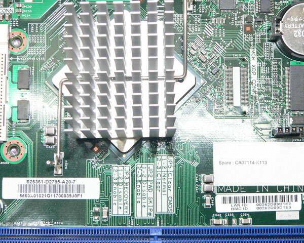 中古 富士通 S26361-D2785-A20-7 (CA07114-K113) PRIMERGY TX120 S2用 マザーボード
