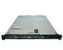 中古 DELL PowerEdge R430 Xeon E5-2620 V4 2.1GHz(8C) メモリ 32GB HDD 600GB×2(SAS) DVD-ROM AC 2