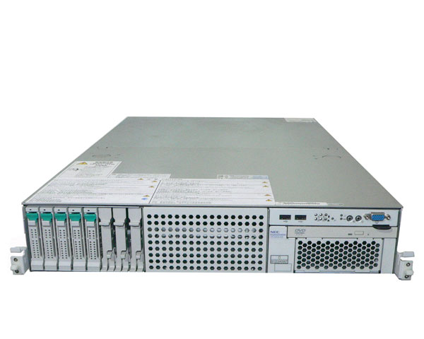 中古 NEC Express5800/R120d-2E (N8100-1816Y) Xeon E5-2430 2.2GHz (6C) メモリ 4GB HDD 300GB×3(SAS 2.5インチ) DVD-ROM AC*2