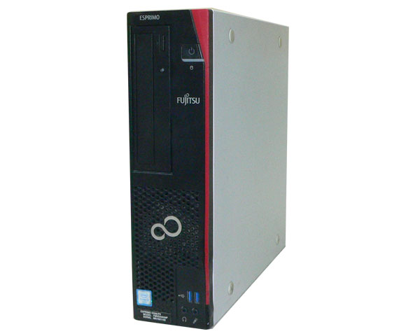 Windows10 Pro 64bit 富士通 ESPRIMO D556/PX（FMVD22039P）Core i3-6100 3.7GHz メモリ 4GB SSD 256GB (新品) DVD-ROM DisplayPort DVI-D 外観難あり