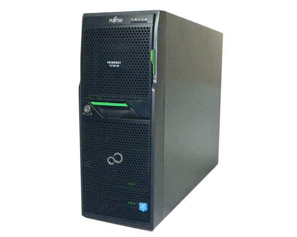 中古 富士通 PRIMERGY TX150 S8 PYT158T3N Pentium-1403 2.6GHz メモリ 4GB HDD 300GB×2(SAS) DVD-ROM