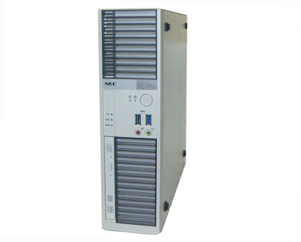 OSなし NEC FC-PM P28X (FC-P28X-S2) Celeron-G3900 2.8GHz メモリ 4GB HDD 500GB×2(SATA) DVDマルチ ファクトリコンピューター