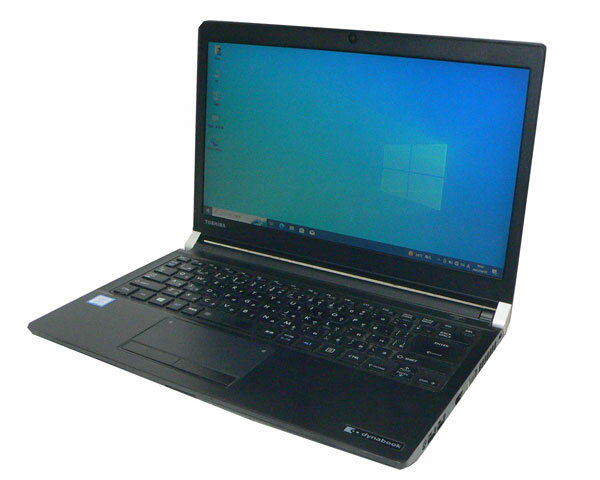 Windows10 Pro 64bit 東芝 DynaBook R73/J (PR73JBA4447AD11) Core i5-7300U 2.6GHz メモリ 8GB SSD 256GB 光学ドライブなし 13.3インチ(1366x768) Webカメラ Bluetooth ACアダプタ付属なし