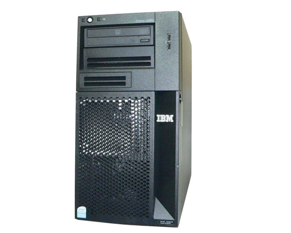 中古 IBM System X3200 4363-PCL PDC E2160 1.8GHz メモリ 2GB HDD 250GB 2 SATA 3.5インチ DVD-ROM 外観難あり