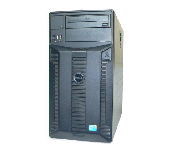 中古 DELL PowerEdge T310 Xeon X3470 2.93GHz メモリ 12GB HDD 300GB×2(SAS 3.5インチ) DVD-ROM AC*2