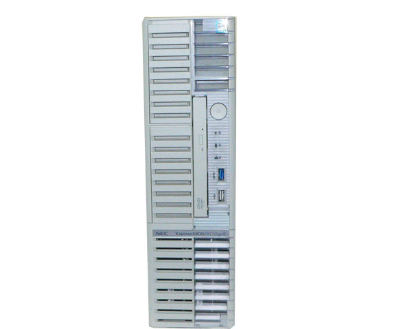 中古 NEC Express5800/GT110g-S (N8100-2194Y) Xeon E3-1220 V3 3.1GHz メモリ 4GB HDD 1TB×2 (SATA 3.5インチ) DVD-ROM