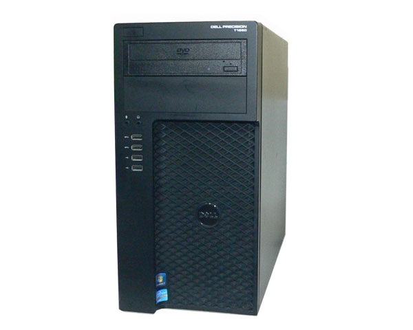 Windows7 Pro 64bit DELL PRECISION T1650 Xeon E3-1225 V2 3.2GHz メモリ 8GB HDD 500GB SATA DVD-ROM RS232C DisplayPort VGA 本体のみ