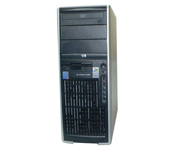 WindowsXP HP WorkStation XW4200 (PH703PA ABJ) Pentium4-3.0Ghz 2GB 80GB CD-RW PX8600 GT 中古ワークステーション