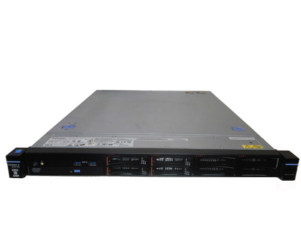 中古 IBM System X3250 M5 5458-F5J Xeon E3-1241 V3 3.5GHz メモリ 32GB HDD 300GB×4 (SAS 2.5インチ) DVD-ROM AC*2