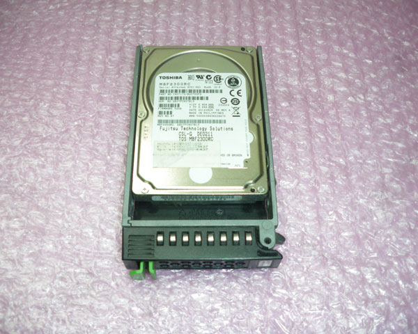 富士通 MBF2300RC SAS 300GB 10K 2.5インチ 中古ハードディスク