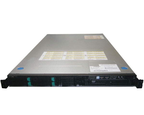 中古 HITACHI HA8000/RS110-h HM2 GQA112HM-8NANNN0 Xeon E5-2403 V2 1.8GHz 4C メモリ 4GB HDDなし DVD-ROM AC*2