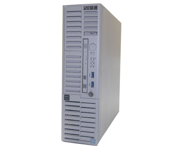 中古 NEC Express5800/T110h-S (N8100-2306Y) 水冷 Xeon E3-1220 V5 3.0GHz(4C) メモリ 8GB HDD 300GB×3 (SAS 2.5インチ) DVDマルチ