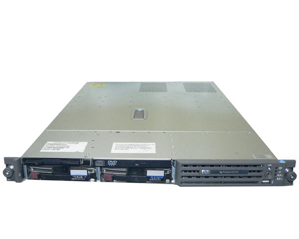 中古 HP ProLiant DL360 G4 360528-291 Xeon 3.6GHz メモリ 1GB HDD 73GB×2(SCSI) AC*2