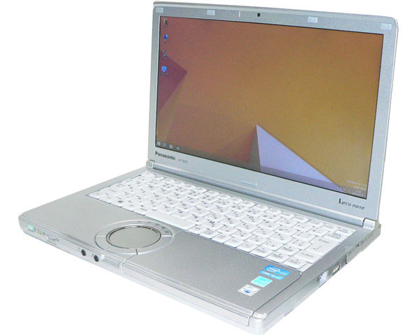 Windows8.1 Pro 64bit Panasonic Let'sNote CF-NX2 (CF-NX2CEABR) Core i5-3340M 2.7GHz メモリ 4GB HDD 750GB(SATA) 光学ドライブなし 無線LAN Webカメラ ACアダプタ付属なし