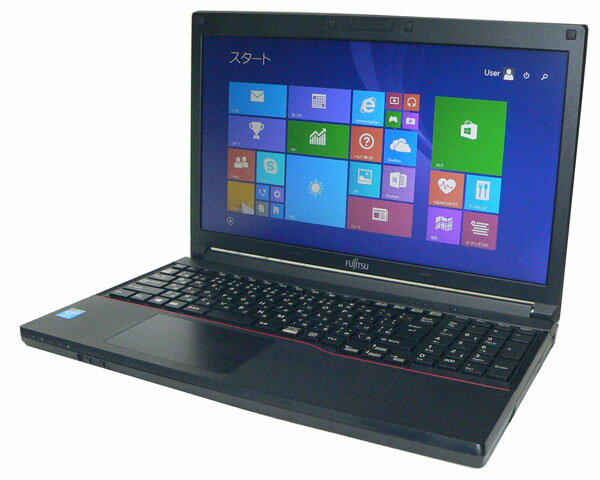 Windows8.1 Pro 64bit ٻ LIFEBOOK A574/HX (FMVA0500TP) Core i3-4000M 2.4GHz  2GB HDD 500GB DVDޥ ̵LAN ƥ󥭡 Bluetooth ťΡȥѥ 񤢤(Хåƥ꡼)