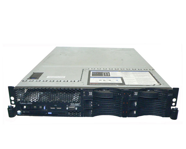 中古 IBM System X3650 7979-PMK Xeon X5270 3.5GHz メモリ 2GB HDD 146GB×2(SAS) DVD-ROM AC*2