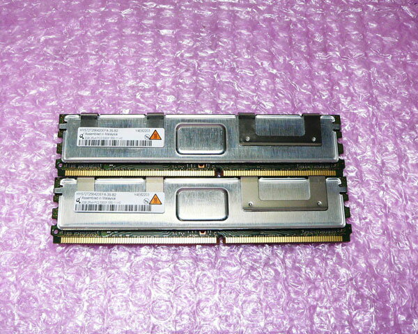 HP 398707-051 PC2-5300F 4GB (2GB×2) 中古メ