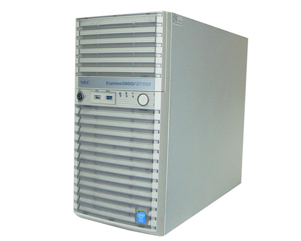 中古 NEC Express5800/GT110f (N8100-1972Y) Xeon E3-1220 V3 3.1GHz メモリ 8GB HDD 1TB×2(SATA 3.5インチ) DVD-ROM