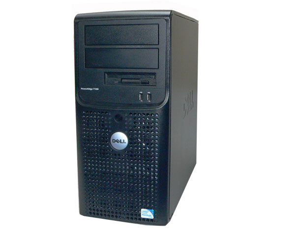 中古 DELL PowerEdge T100 PDC-E2220 2.4GHz メモリ 2GB HDD 146GB×1(SAS) SAS 6iR