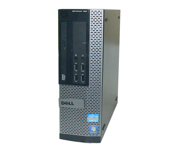 Windows7 Pro 32bit DELL OPTIPLEX 790 SFF Core i7 2600 3.4GHz メモリ 4GB HDD 500GB(SATA) DVD-ROM 本体のみ