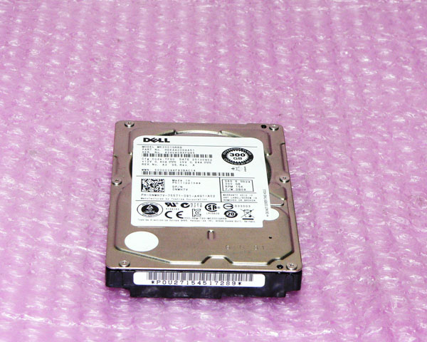 DELL 0NWH7V SAS 300GB 15K 2.5インチ 中古ハードディスク