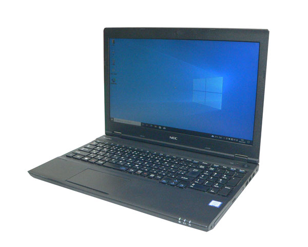 Windows10 Pro 64bit NEC VERSAPRO VKL24X-3 (PC-VKL24XZG3) 第7世代 Core i3-7100U 2.4GHz メモリ 8GB HDD 500GB (SATA) DVDマルチ 15.6インチ 高解像度 フルHD(1920×1080) WPS Office2付き