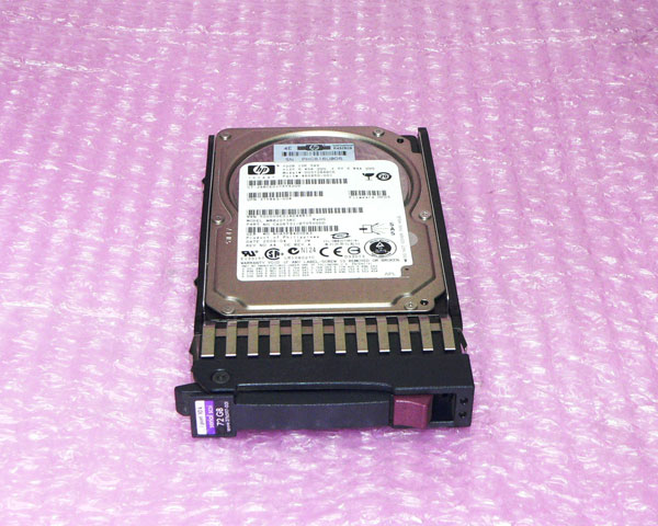 HP 460850-001(DG072BABCE) SAS 72GB 10K 2.5インチ 中古ハードディスク