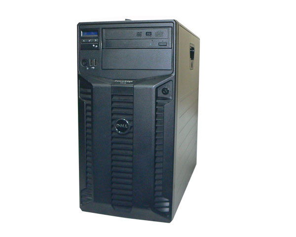 DELL PowerEdge T310 Xeon X3430 2.4GHz メモリ 4GB HDD 1TB×2(SATA) DVDマルチ PERC H200