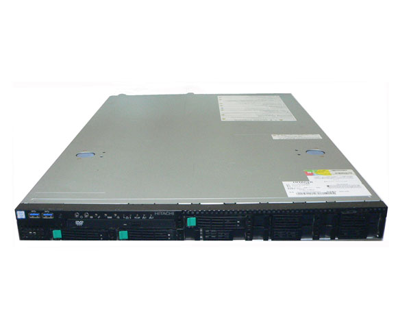 HITACHI HA8000/RS110 AN (GUF110AN-DCNBDN0) Xeon E3-1220 V5 3.0GHz メモリ 32GB HDD 300GB×3(SAS 2.5インチ) DVD-ROM AC*2