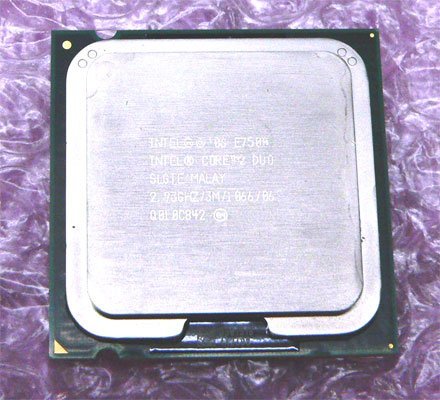 CPU Core2Duo E7500 2.93 SLGTE LGA775