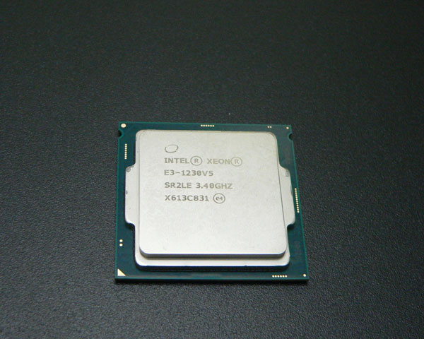 中古CPU Intel Xeon E3-1230 V5 3.4GHz SR2LE LGA1151