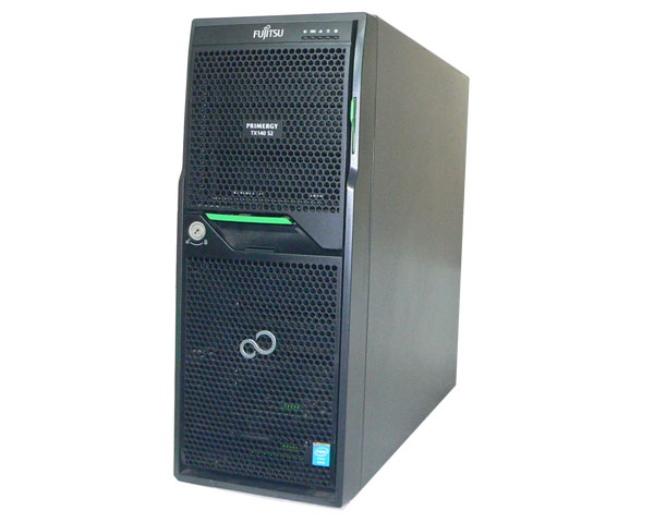 富士通 PRIMERGY TX140 S2 PYT142T3M Xeon E3-1220 V3 3.1GHz メモリ 16GB HDD 300GB×2(SAS 3.5インチ) DVD-ROM AC*2