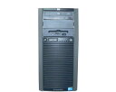 HP ProLiant ML310 G5p 445343-B22 Core2Duo E8400 3.0GHz メモリ 4GB HDD 500GB×4 (SATA) DVD-ROM AC*2 小難あり(RAIDバッテリー完全消耗)