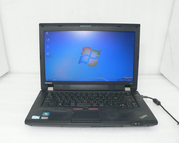 【JUNK】Lenovo ThinkPad L420 Celeron B800 1.5GHz メモリ 2GB HDD 320GB(SATA) DVD-ROM ACアダプタ付..