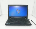 【JUNK】Lenovo ThinkPad L420 Celeron B800 1.5GHz メモリ 2GB HDD 320GB(SATA) DVD-ROM A...