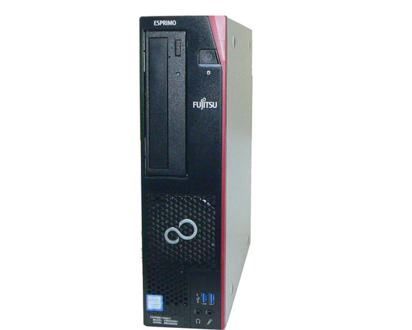 Windows11 Pro 64bit 富士通 ESPRIMO D588/C (FMVD45001) 第9世代 Core i5-9500 3.0GHz 6コア メモリ 8GB SSD 256GB DVDマルチ 本体のみ 中古パソコン デスクトップPC