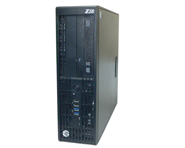 Windows8.1 Pro 64bit HP Workstation Z230 SFF D1P35AV Xeon E3-1230 V3 3.3GHz メモリ 4GB HDD 500GB SATA DVDマルチ Quadro K600