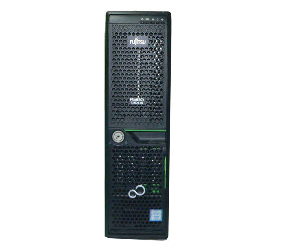 富士通 PRIMERGY TX1320 M2 (PYT1322T2S) Xeon E3-1220 V5 3.0GHz メモリ 16GB HDD 1.2TB×2(SAS 2.5インチ) DVD-ROM 動作確認済み