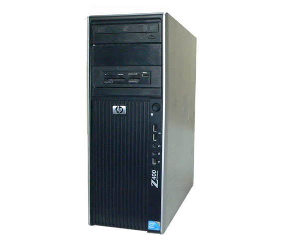 Windows7 Pro 32bit HP Workstation Z400 FX625AV 水冷モデル Xeon W3550 3.07Ghz メモリ 4GB HDD 500GB(SATA) DVDマルチ Quadro FX580