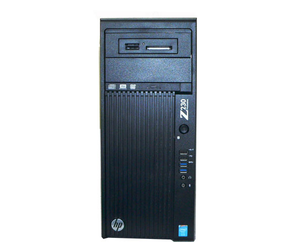 Windows7 Pro 32bit HP Workstation Z230 Tower D1P34AV Xeon E3-1230 V3 3.3GHz メモリ 4GB HDD 500GB SATA DVDマルチ Quadro K600