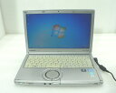 【JUNK】Windows7 Panasonic Let'sNote CF-SX2 (C