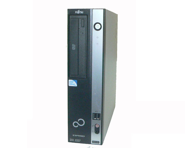 パソコン 中古 Windows8.1 Pro 64bit 富士通 ESPRIMO D551/FX (FMVXDE5K4Z) Celeron G550 2.6GHz メモリ 2GB HDD 250GB(SATA) DVD-ROM デスクトップ 本体のみ