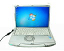 Windows7 Panasonic Let'sNote CF-F9 (CF-F9JWPCPS) Core i5-520M 2.4GHz 4GB 320GB DVDマルチ 無線LAN 14.1インチ WXGA+(1440×900) レッツノート 液晶ムラあり