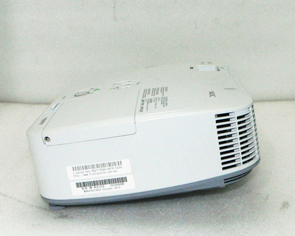 NEC ViewLight NP-M361XJL プロジェクター / 3600lm ランプ 0時間 リモコン付き 動作確認済み