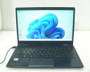 【軽量 779g】パソコン 中古 Windows11 Pro 64bit 東芝 DynaBook G83/FP (A6G7FPF2D511) 第10世代 Core i5-10210U 1.6GHz メモリ 8GB 256GB(NVMe SSD) 13.3インチ IGZO液晶搭載 フルHD(1920x1080) ノートパソコン