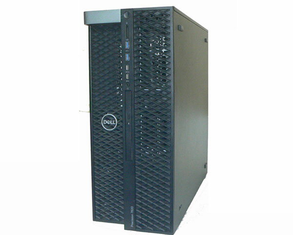 Windows11 Pro 64bit DELL PRECISION 7820 Xeon Gold-5115 2.4GHz×2基 メモリ 96GB SSD 512GB×2 DVDマルチ Quadro P4000