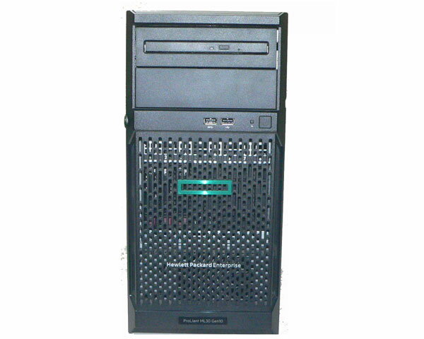 HP ProLiant ML30 Gen10 (P06793-291) Xeon E-2134 3.5GHz メモリ 16GB HDD 600GB×3 (SAS 2.5インチ) DVD-ROM