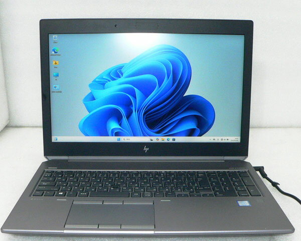 良品 パソコン 中古 Windows11 Pro 64bit HP Zbook 15 G6 Mobile Workstation (8DV14PA#ABJ) Core i7-9750H 2.8GHz メモリ 32GB HDD 2TB(SATA)+512GB(M.2 SSD) 15.6インチ フルHD(1920×1080) NVIDIA Quadro T1000 ノートパソコン